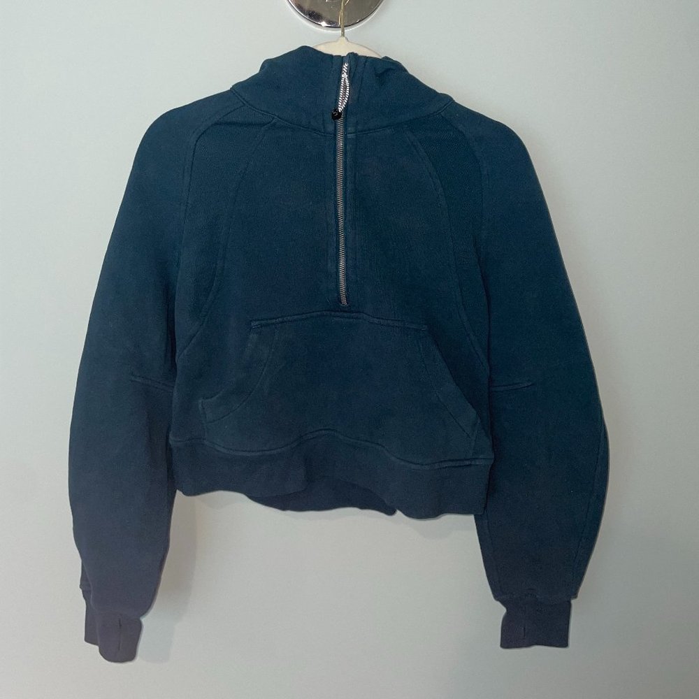 Lululemon Scuba Oversized 1/2 Zip Hoodie in Submarine